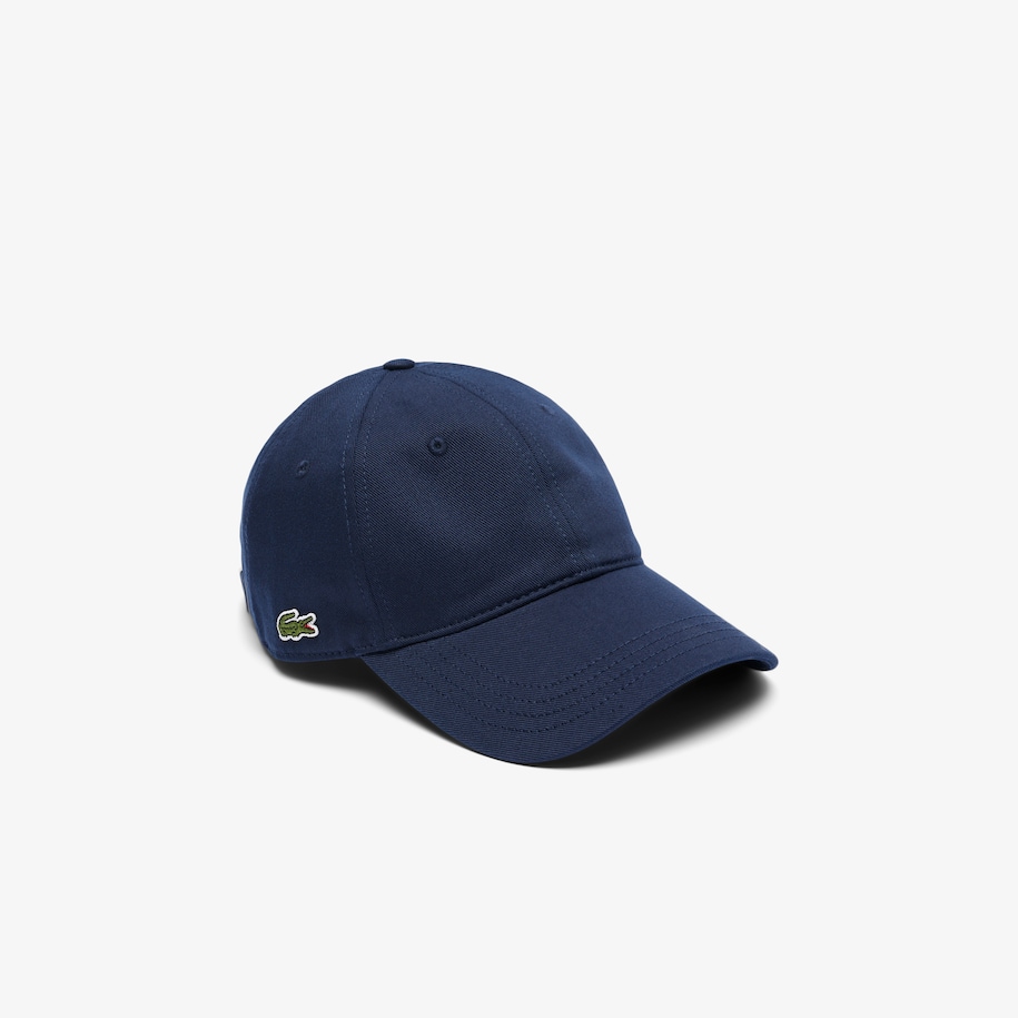Unisex Lacoste Organic Cotton Twill Cap image number 0