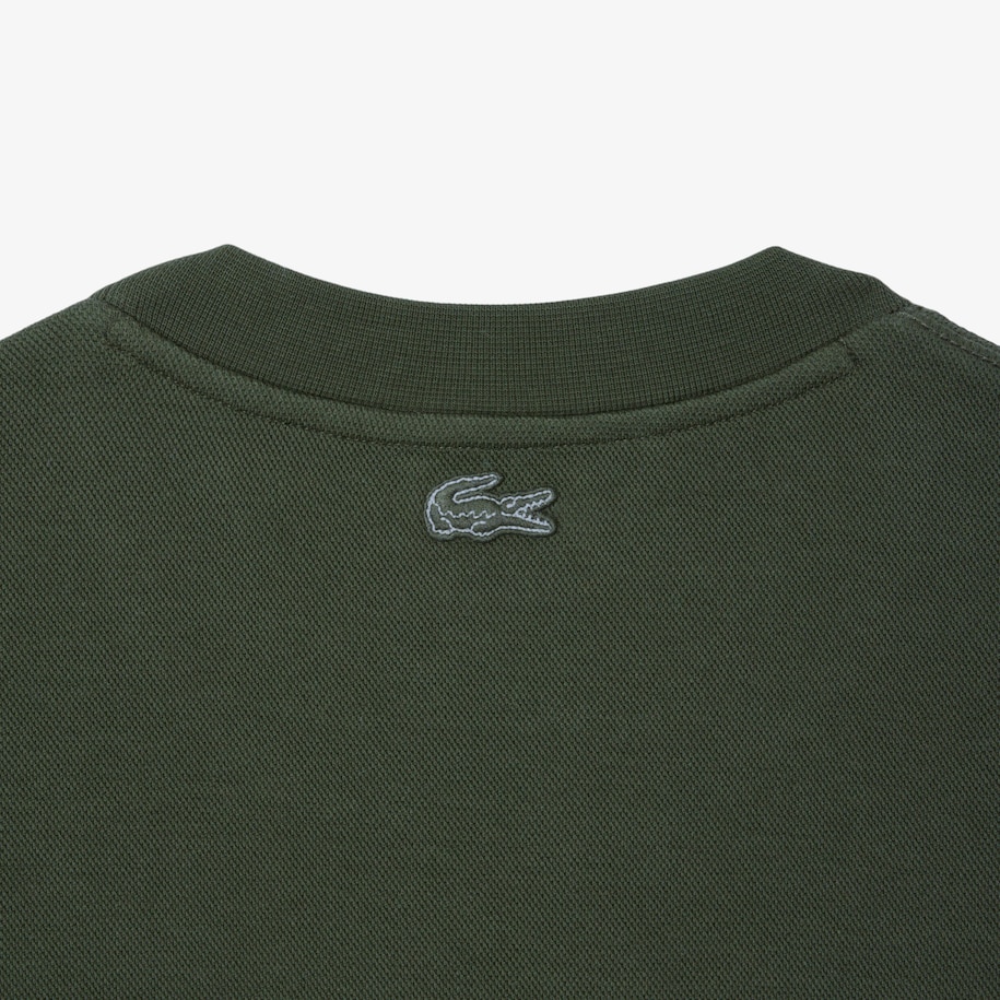 Embossed Logo Piqué Sweatshirt image number 5