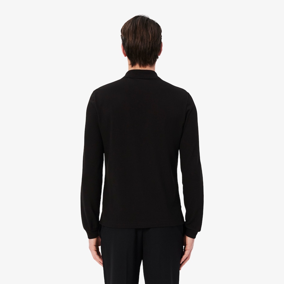 Original L.12.12 Long Sleeve Cotton Polo Shirt image number 2