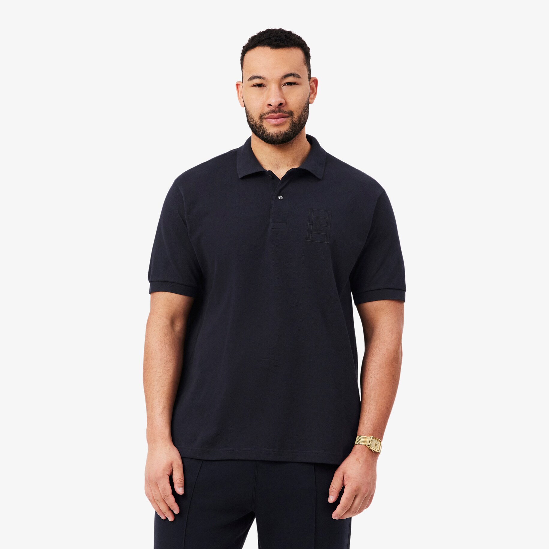 Classic Fit Embroidery Detail Petit Piqu&eacute; Polo Shirt image number 7