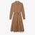 Polo Collar Belted Petit Piqu&eacute; Dress image number 3