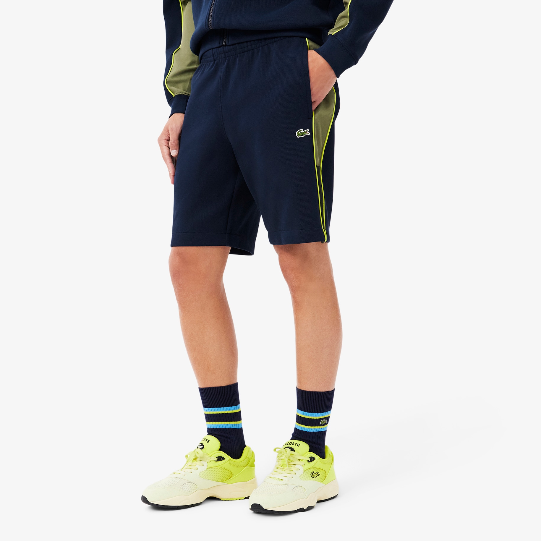 Double-Face Piqué Shorts image number 1