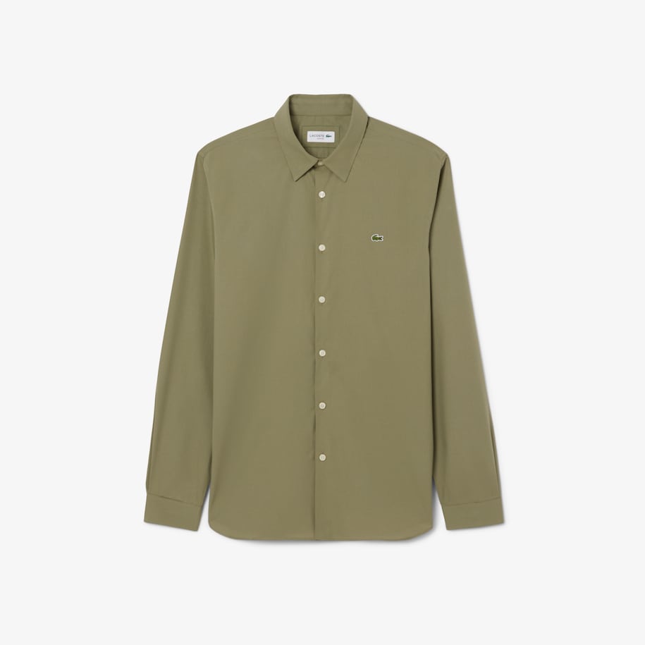 Slim Fit Stretch Poplin Shirt image number 0