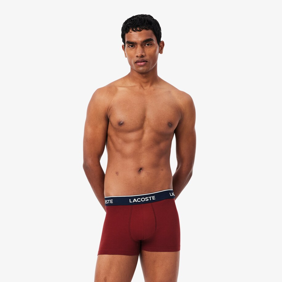 3-Pack Stretch Cotton Trunks image number 0