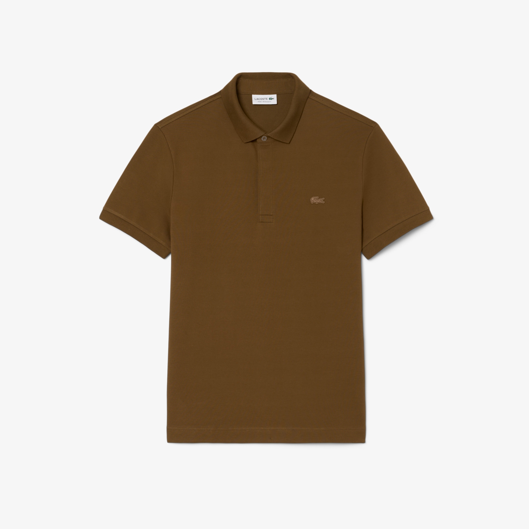Regular Fit Paris Stretch Piqu&eacute; Polo Shirt image number 3