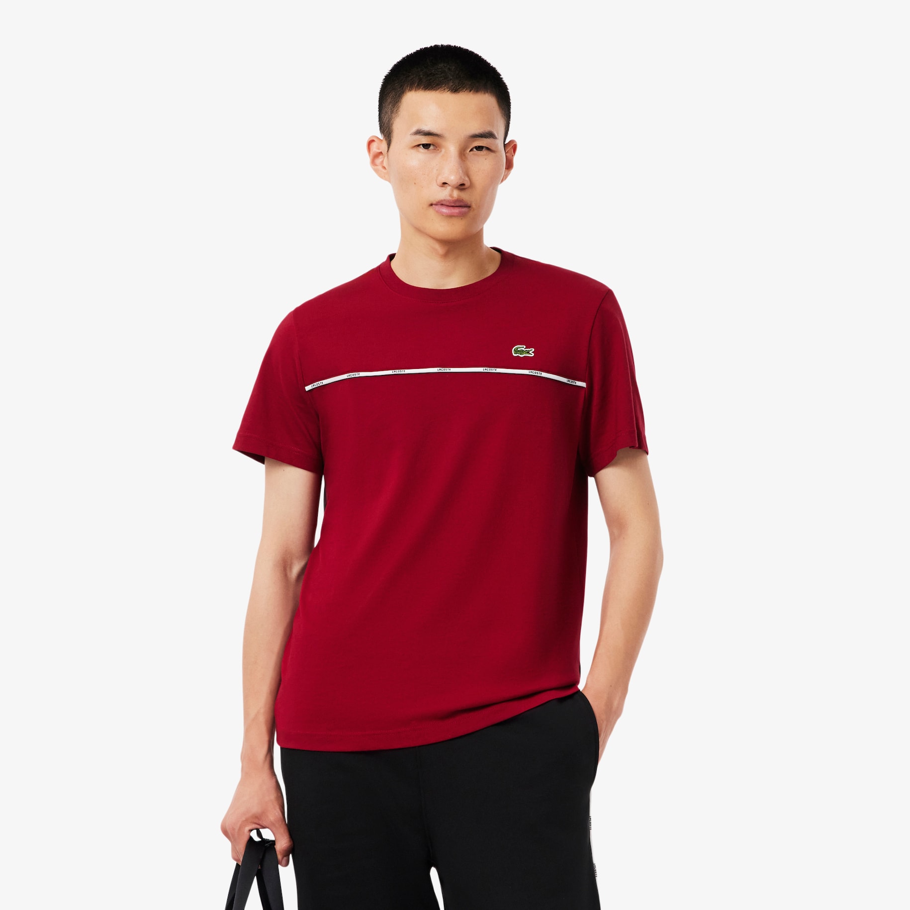 Regular Fit Lacoste Trim T-Shirt image number 0
