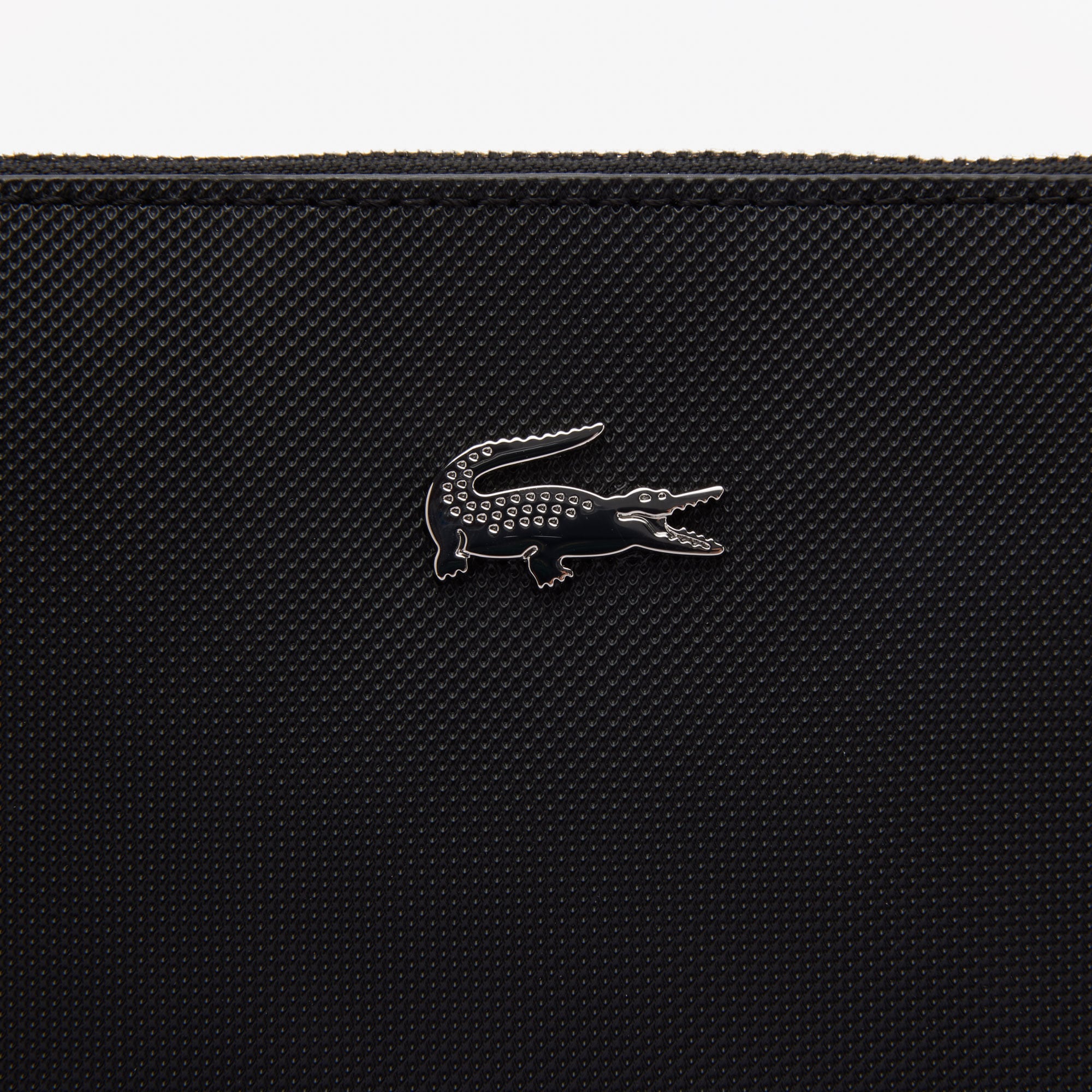Unisex Anna Coated Piqué Canvas Zip Clutch image number 5