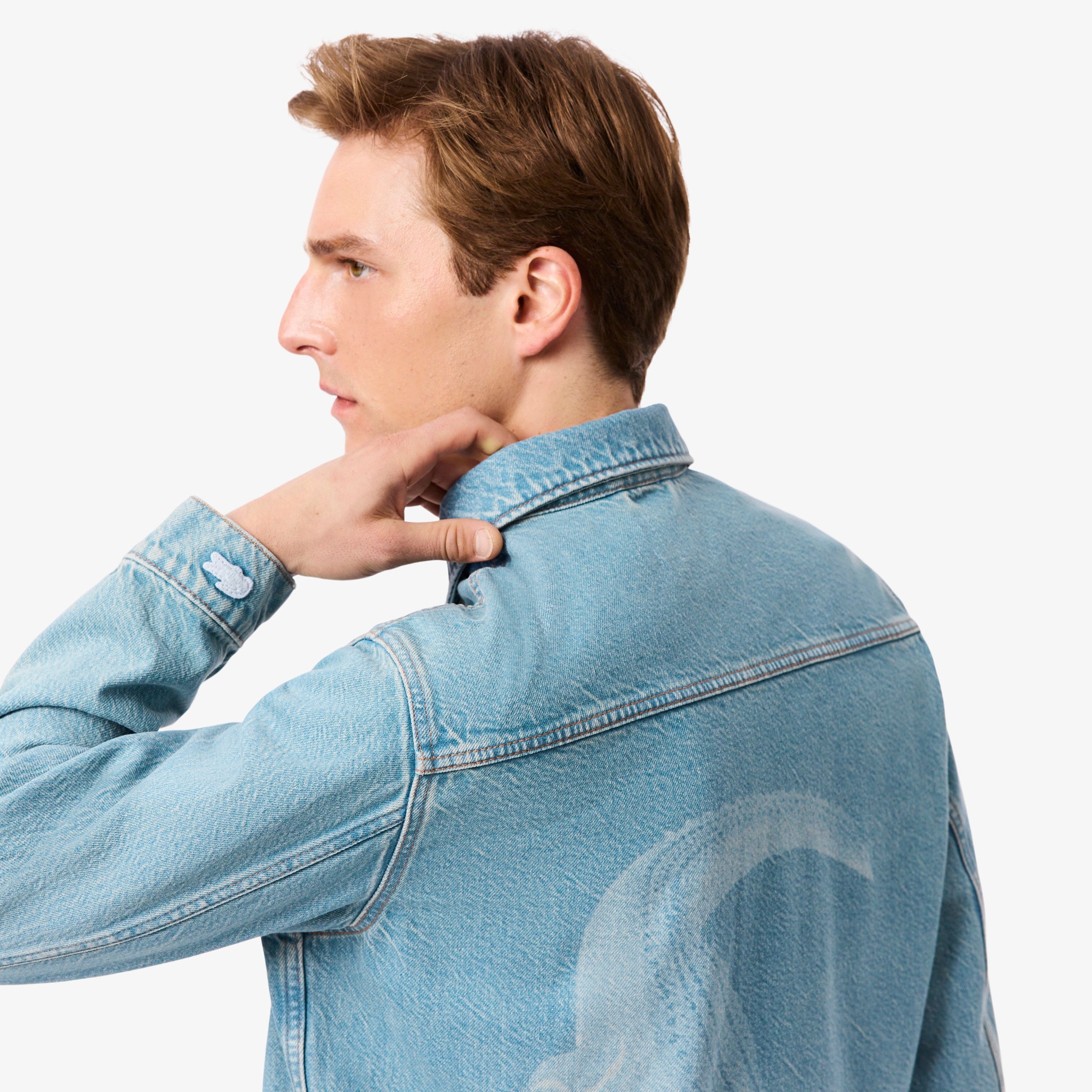 Crocodile Denim Jacket image number 1