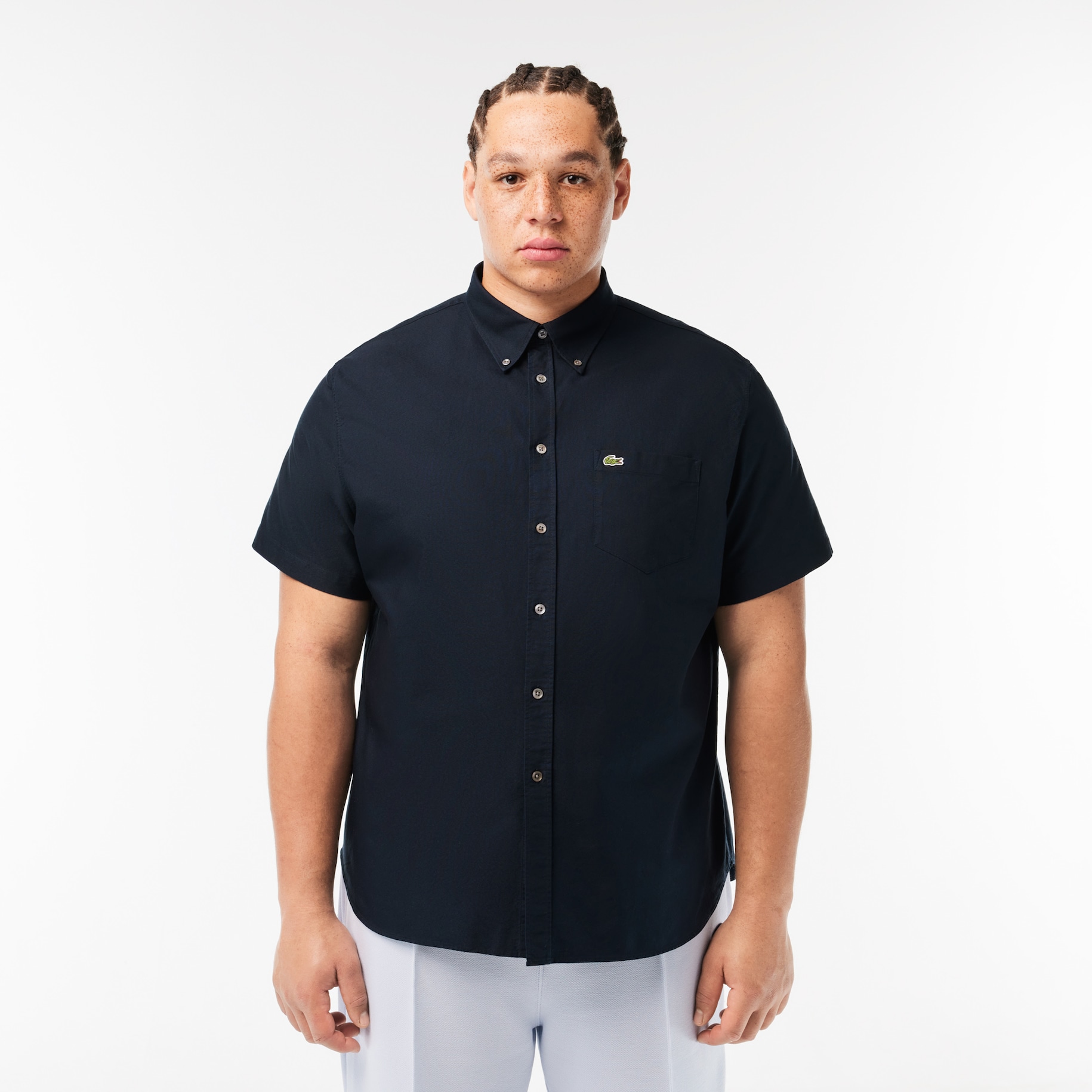 Regular Fit Short Sleeved Oxford Shirt image number 5