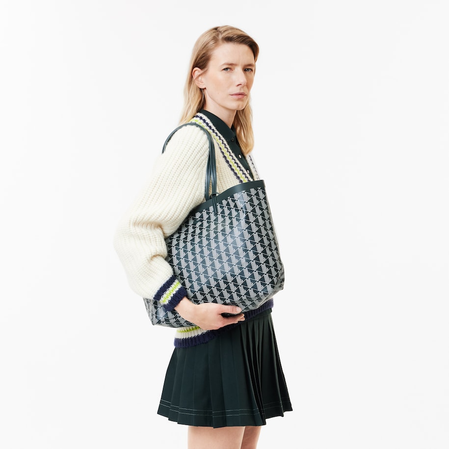 Zely Coated Canvas Monogram Medium Tote image number 5