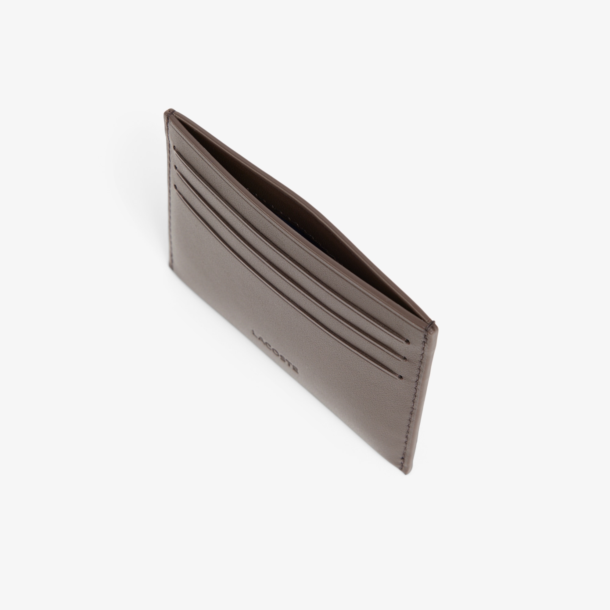 Unisex Fitzgerald credit card holder in leather image number 2