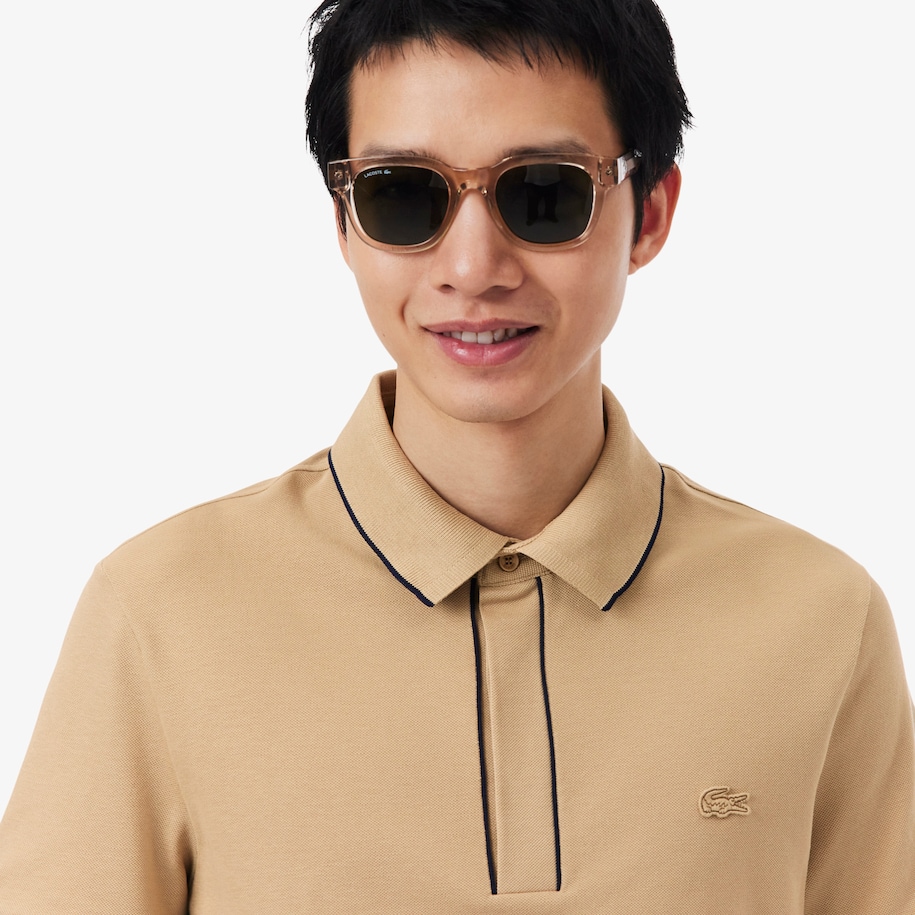 Regular Fit Paris Stretch Piqu&eacute; Polo Shirt image number 1