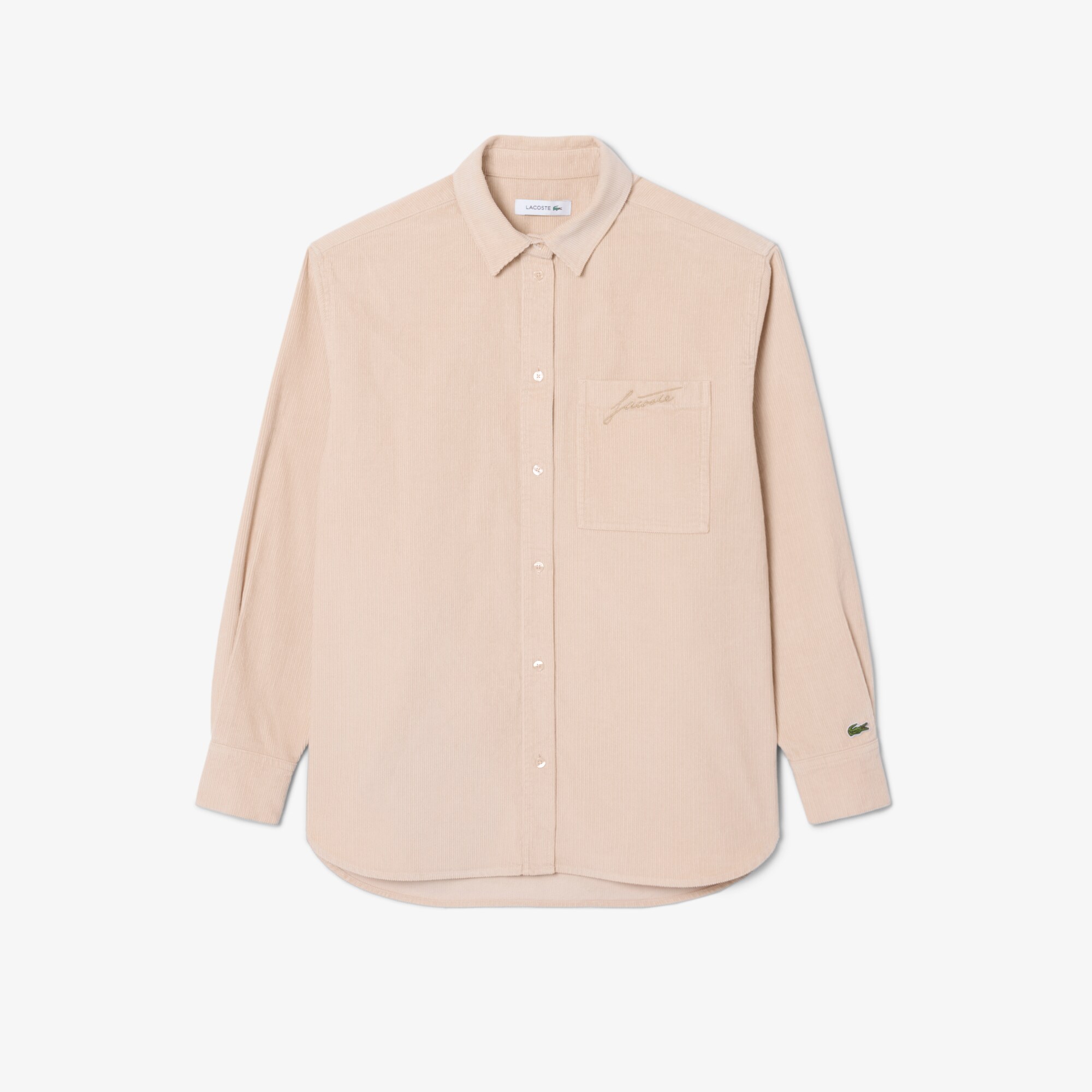 Oversized Corduroy Overshirt image number 3