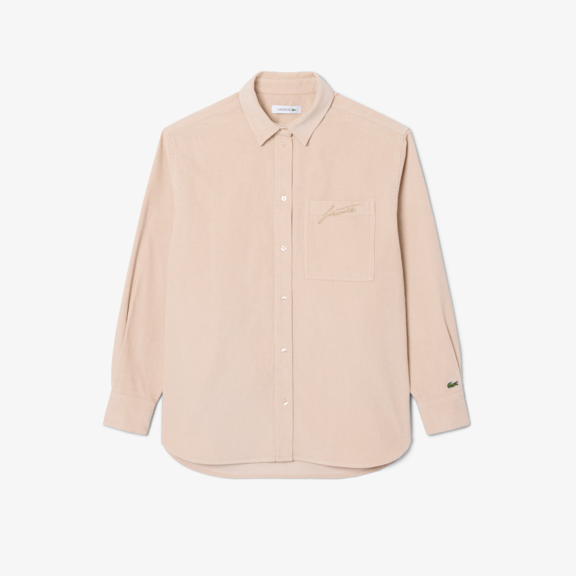 Oversized Corduroy Overshirt image number 3