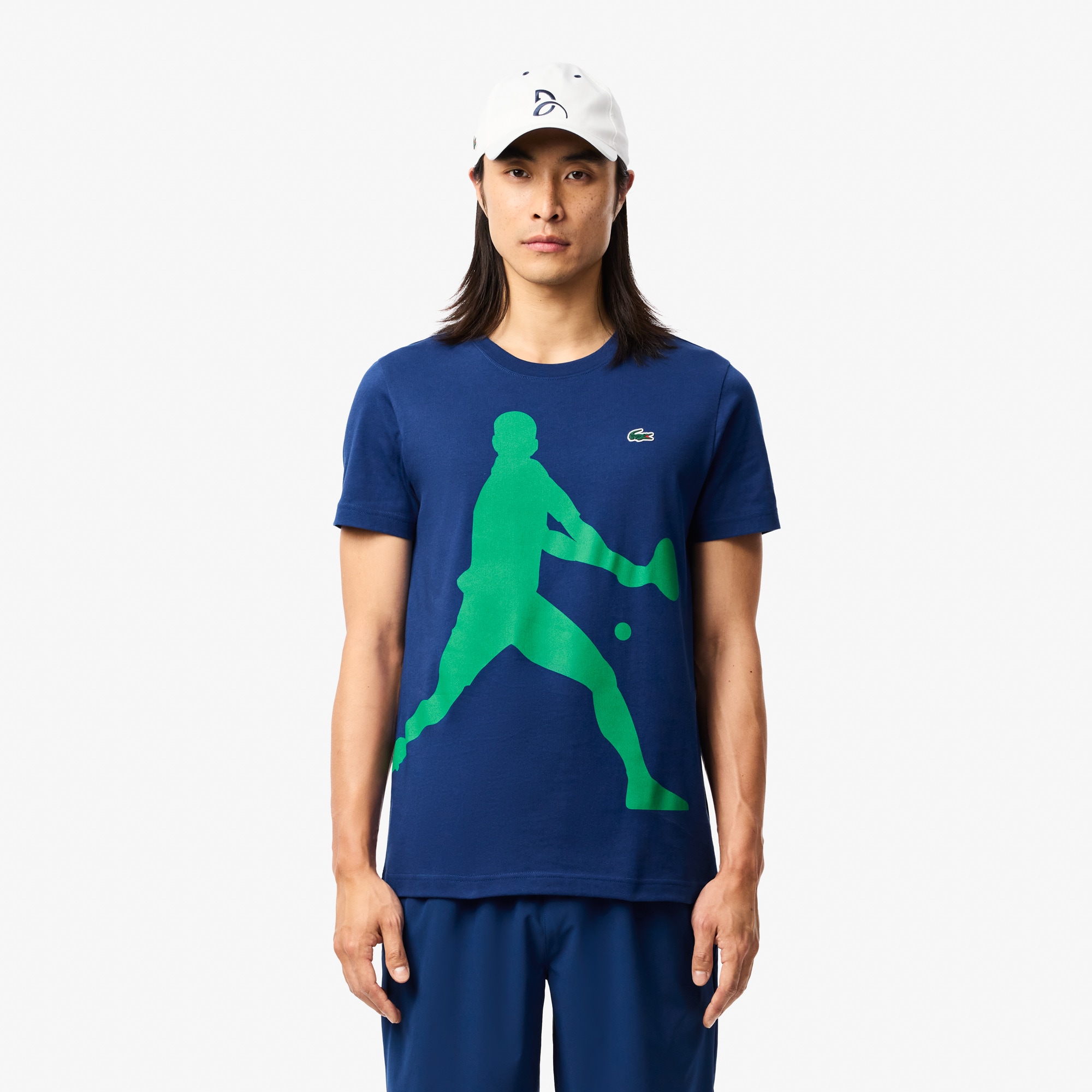 Buy Original Lacoste Tennis x Novak Djokovic T-shirt and Cap