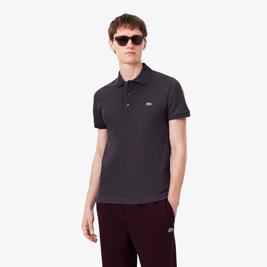 Slim Fit Stretch Mini Piqu&eacute; Polo Shirt image number 0