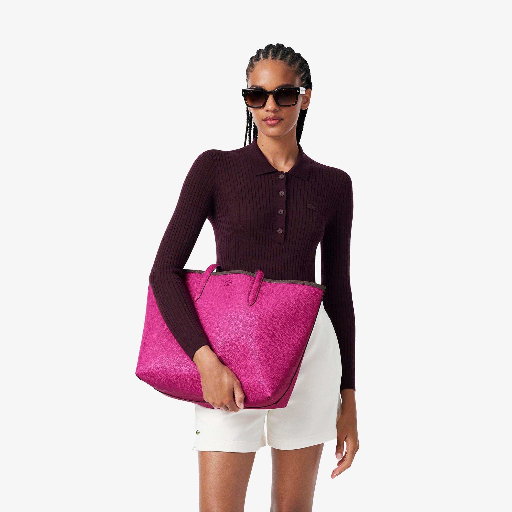 Women's Anna Reversible Bicolour Tote Bag image number 8