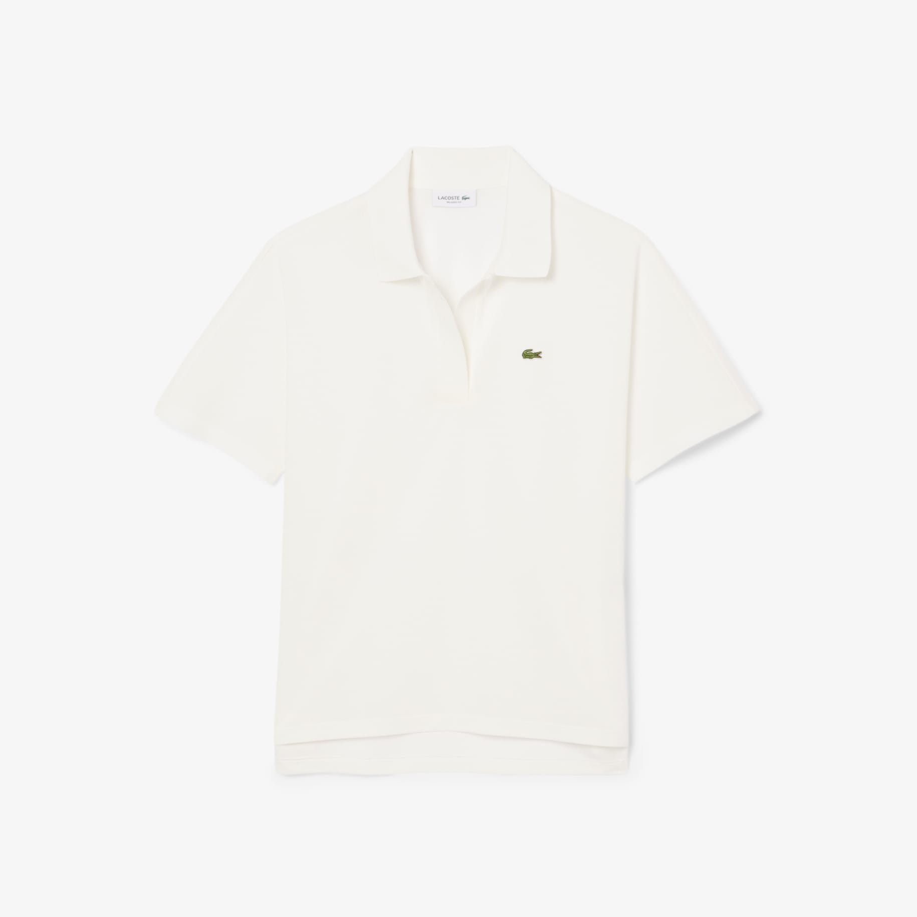 Relaxed Fit Fluid Piqu&eacute; Polo Shirt image number 3