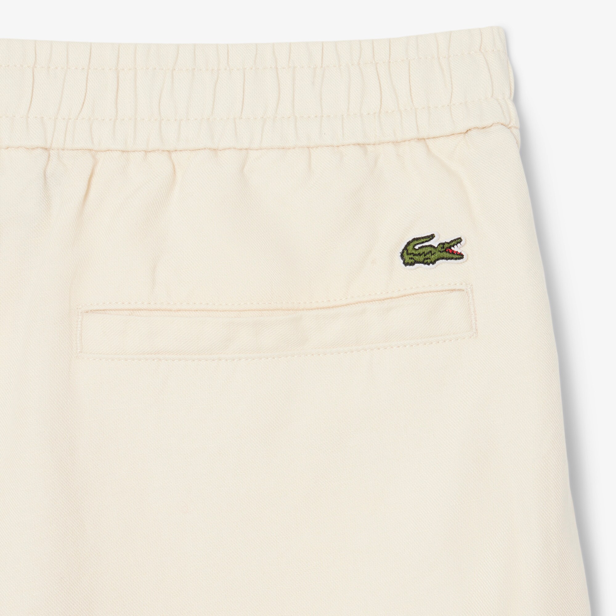 Regular Fit Linen Blend Twill Shorts image number 6