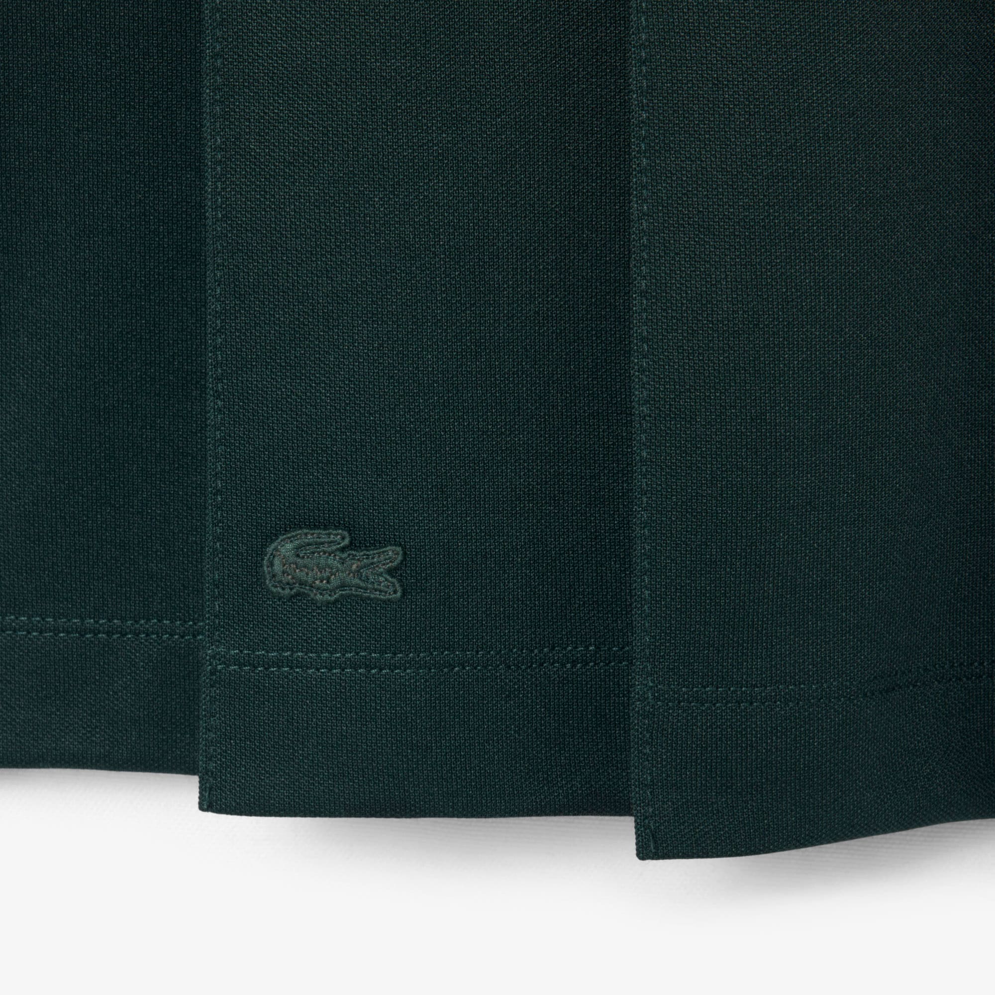 Pleated Interlock Piqu&eacute; Skirt image number 5