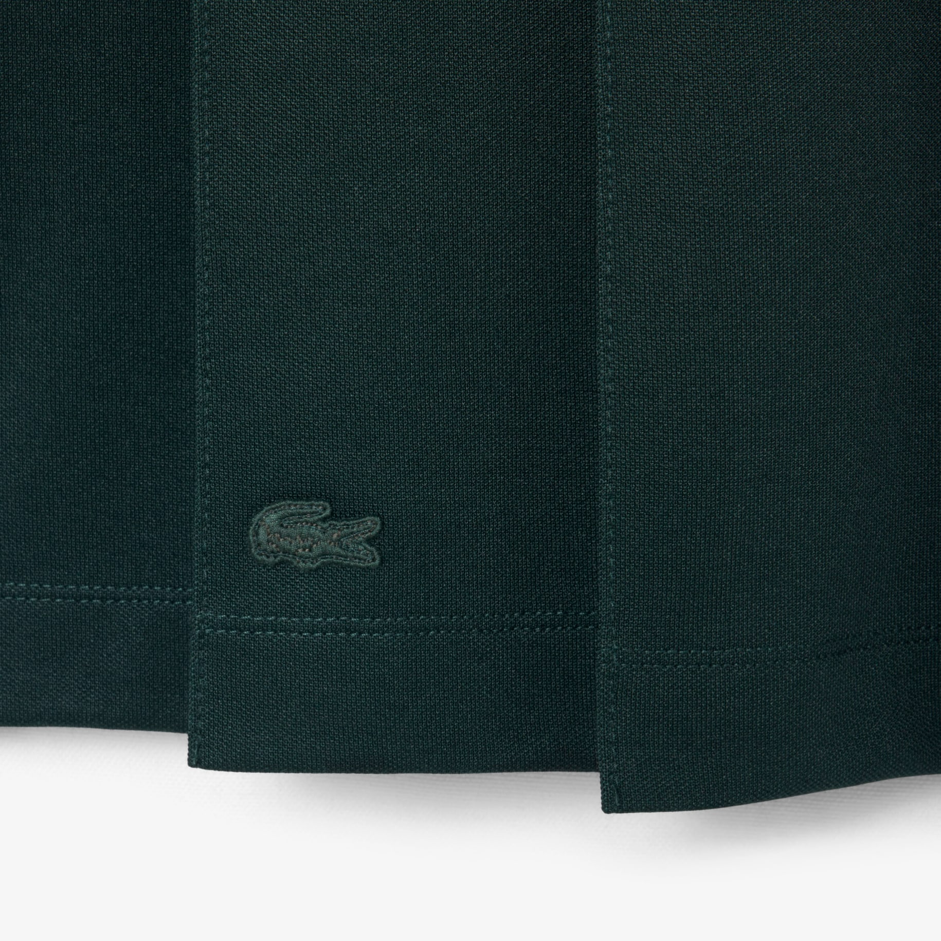 Pleated Interlock Piqu&eacute; Skirt image number 5