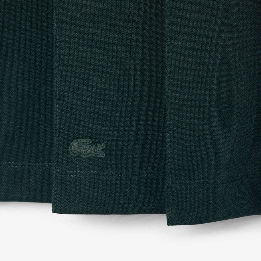 Pleated Interlock Piqu&eacute; Skirt image number 5
