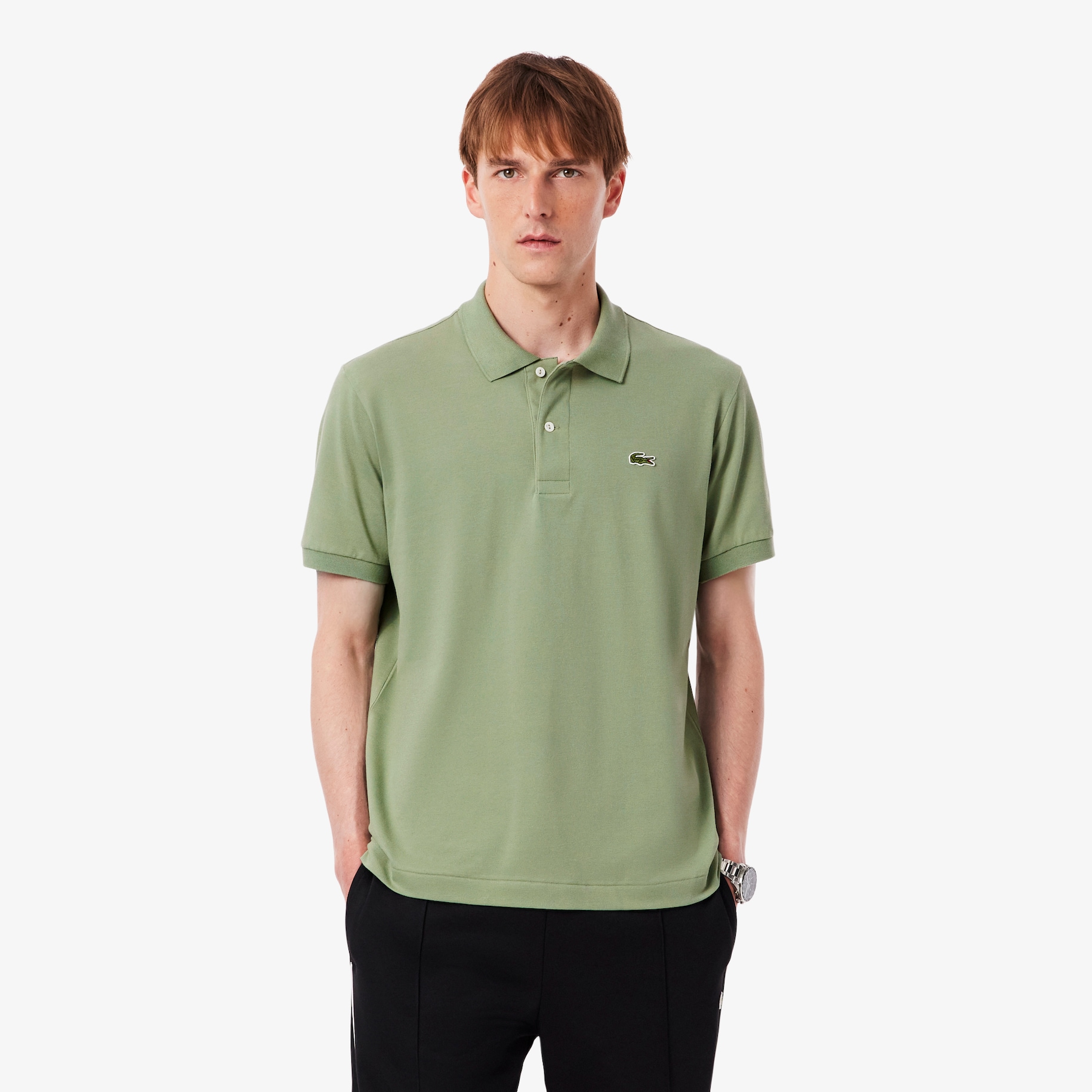 Classic Fit L.12.12 LIGHT Piqué Polo Shirt image number 0