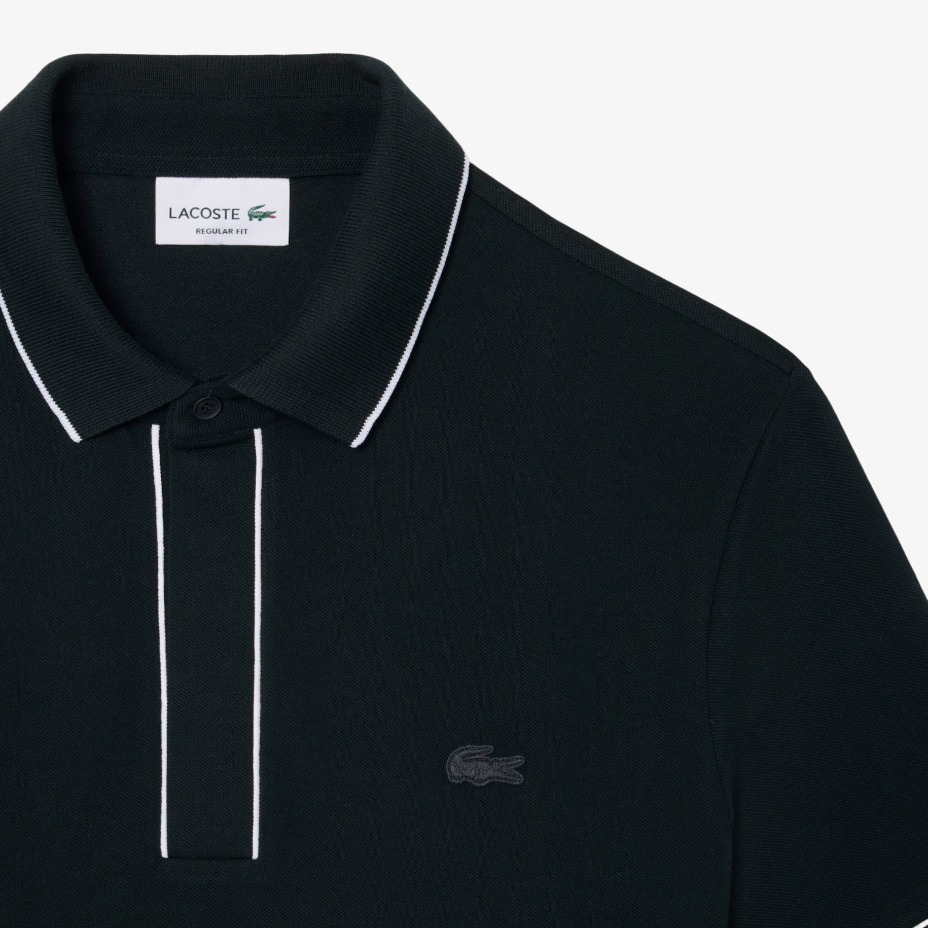 Regular Fit Paris Stretch Piqu&eacute; Polo Shirt image number 4