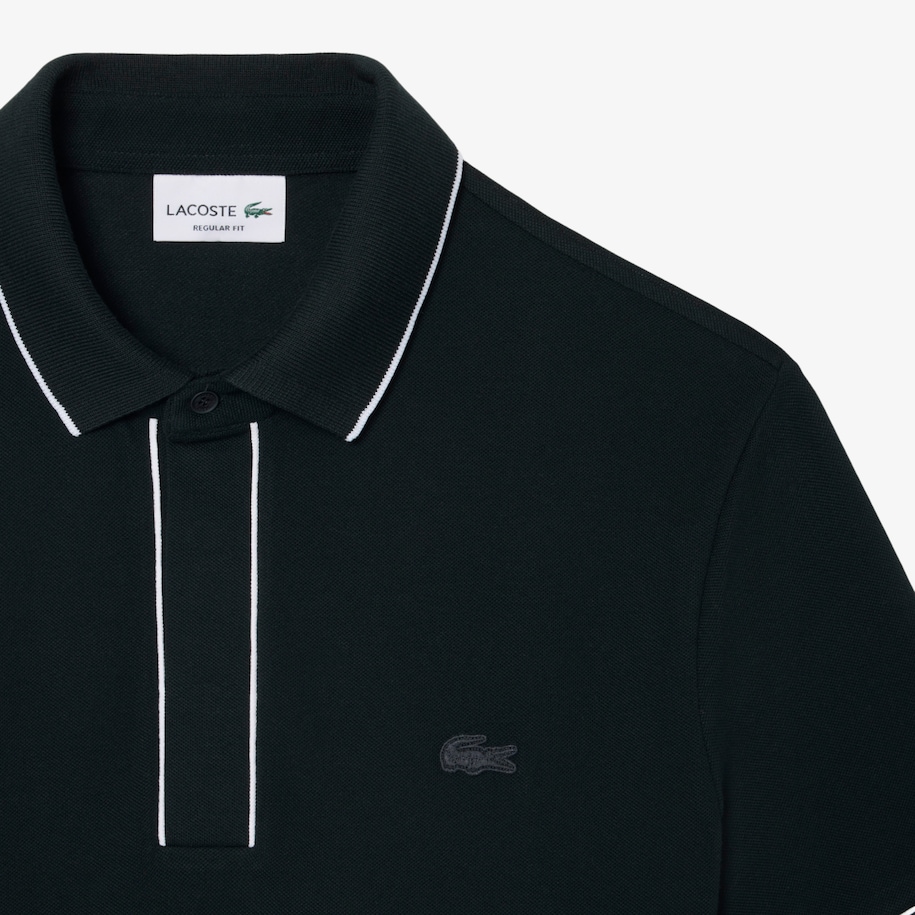 Regular Fit Paris Stretch Piqu&eacute; Polo Shirt image number 4