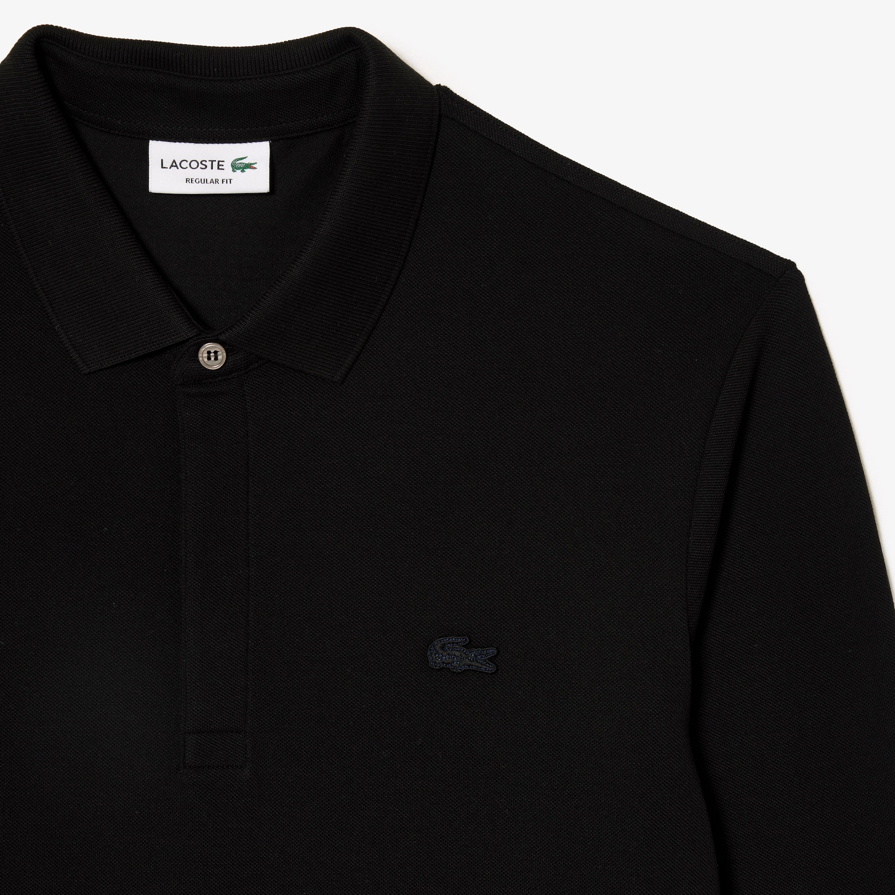 Smart Paris long sleeve stretch cotton Polo Shirt image number 5