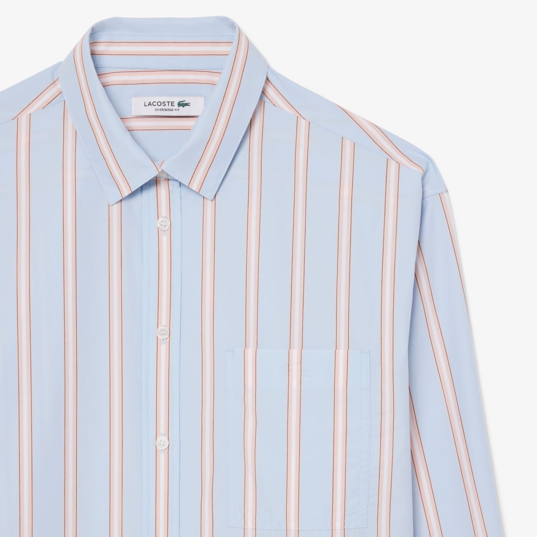 Oversized Cotton Poplin Shirt image number 4