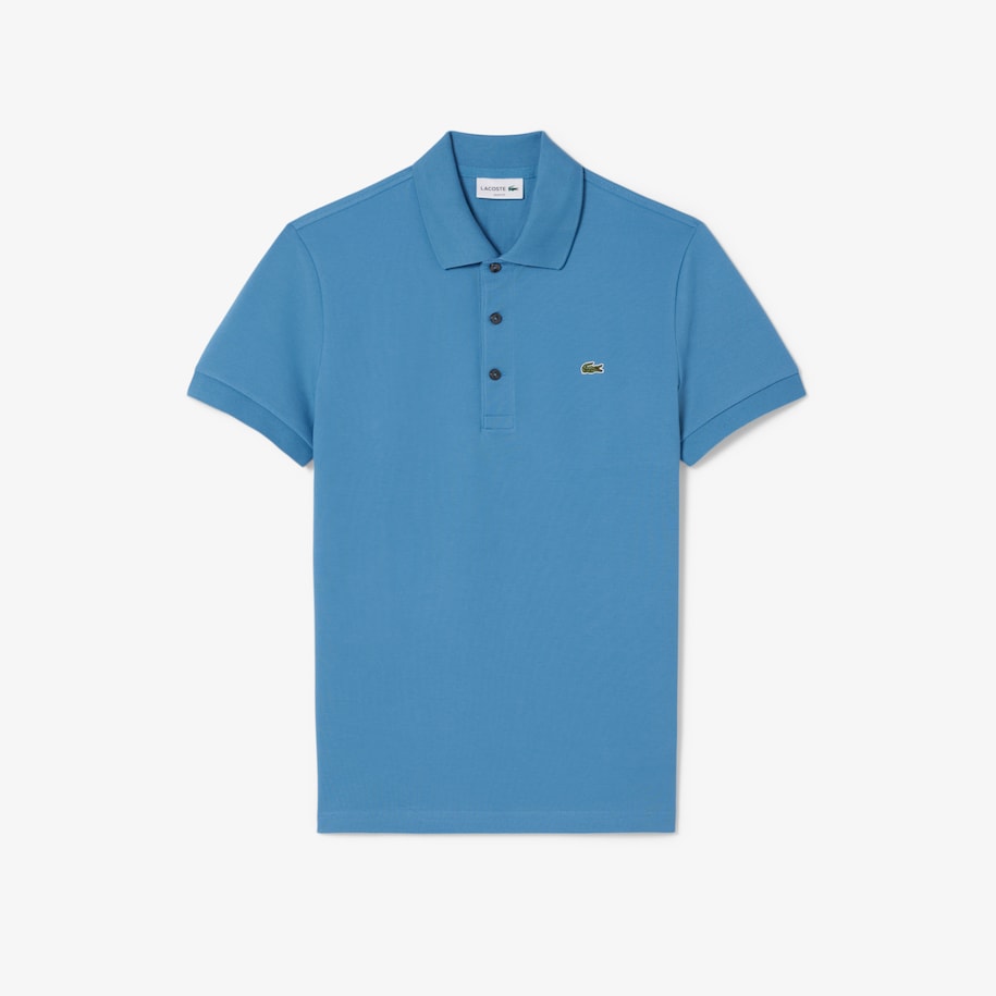 Slim Fit Stretch Piqu&eacute; Polo Shirt image number 3