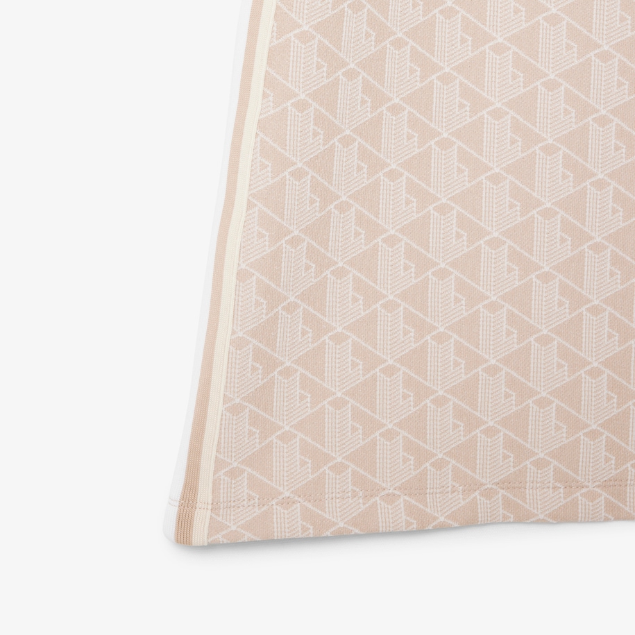 Slim Fit Monogram Jacquard Polo Dress image number 5