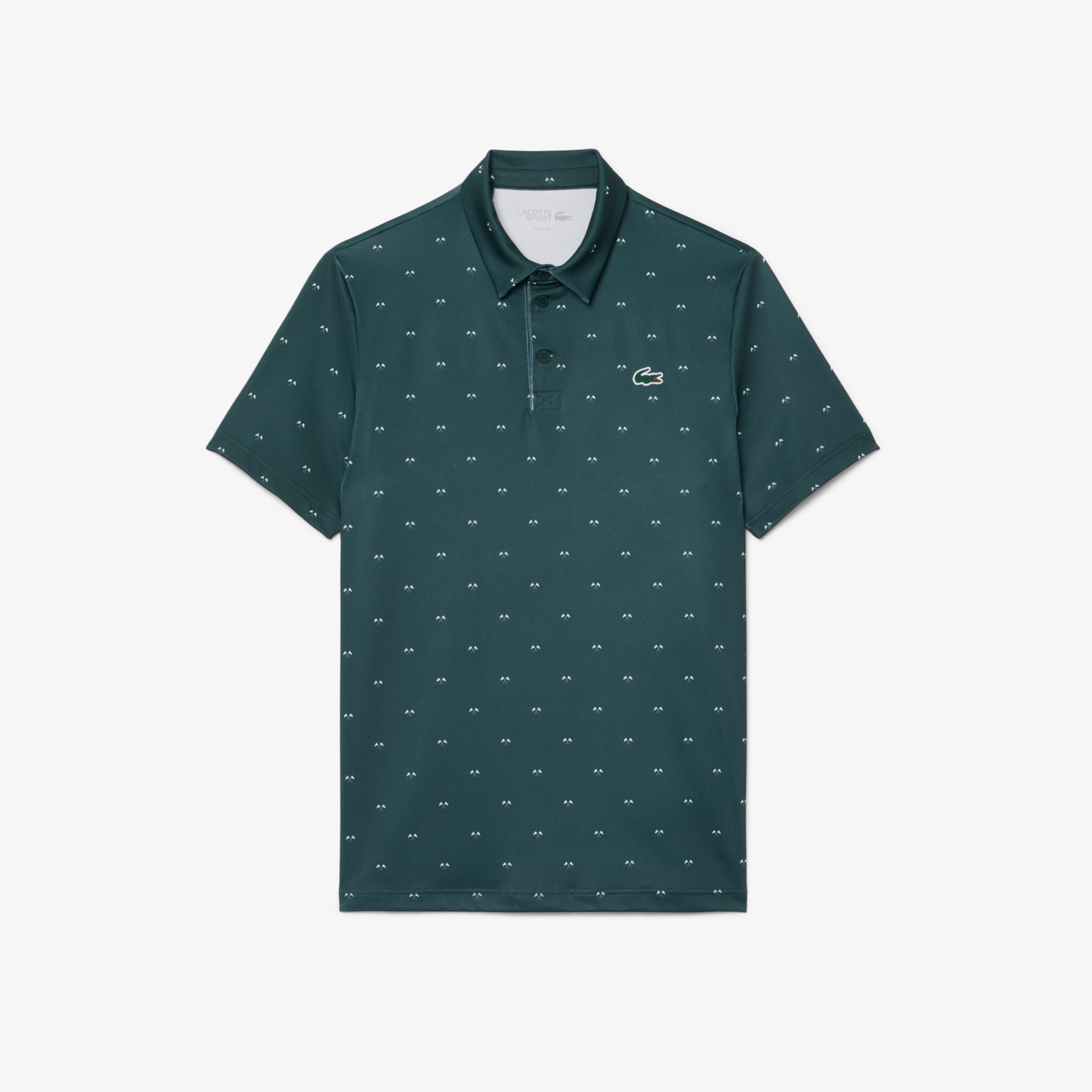 Regular Fit Printed Golf Polo Shirt image number 3