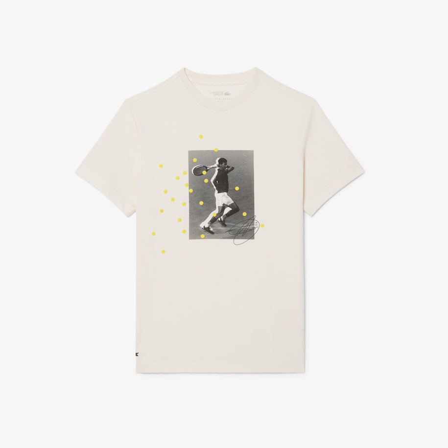Lacoste Tennis x Novak Djokovic Graphic T-shirt image number 3