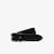 Smooth Leather Crocodile Accent Belt image number 0