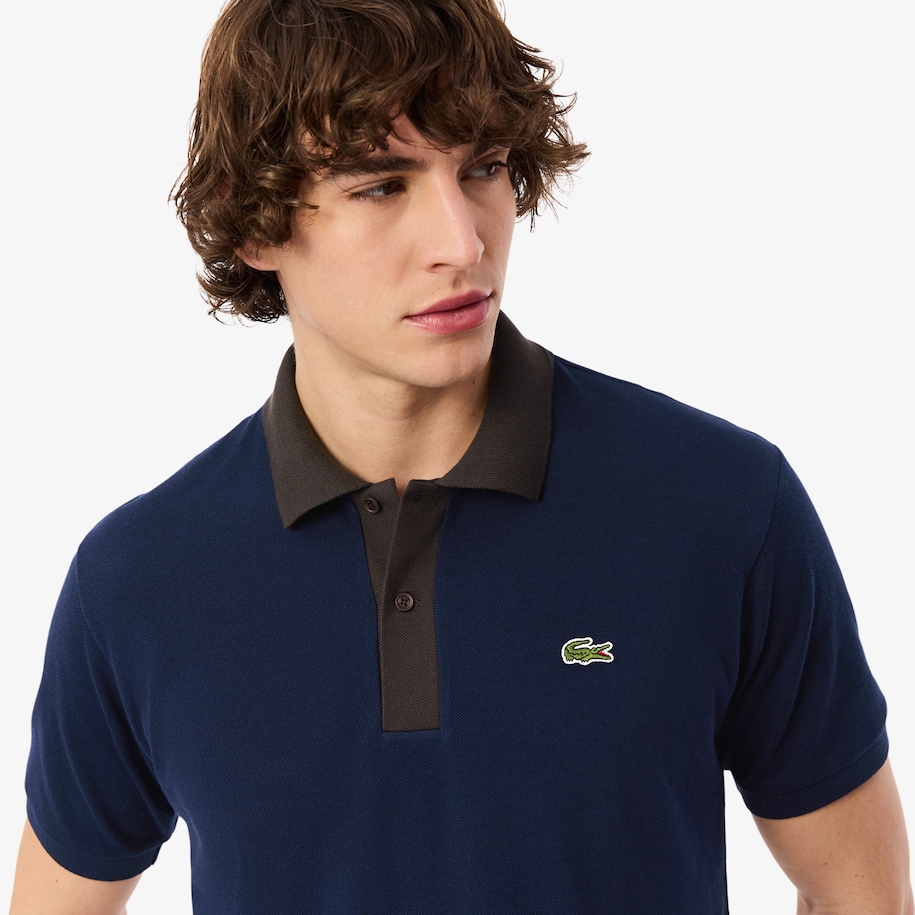 Classic Fit Contrast Collar L.12.12 Polo Shirt image number 1