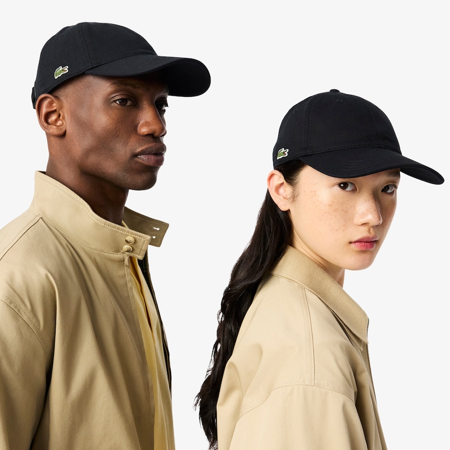 Unisex Lacoste Organic Cotton Twill Cap image number 5