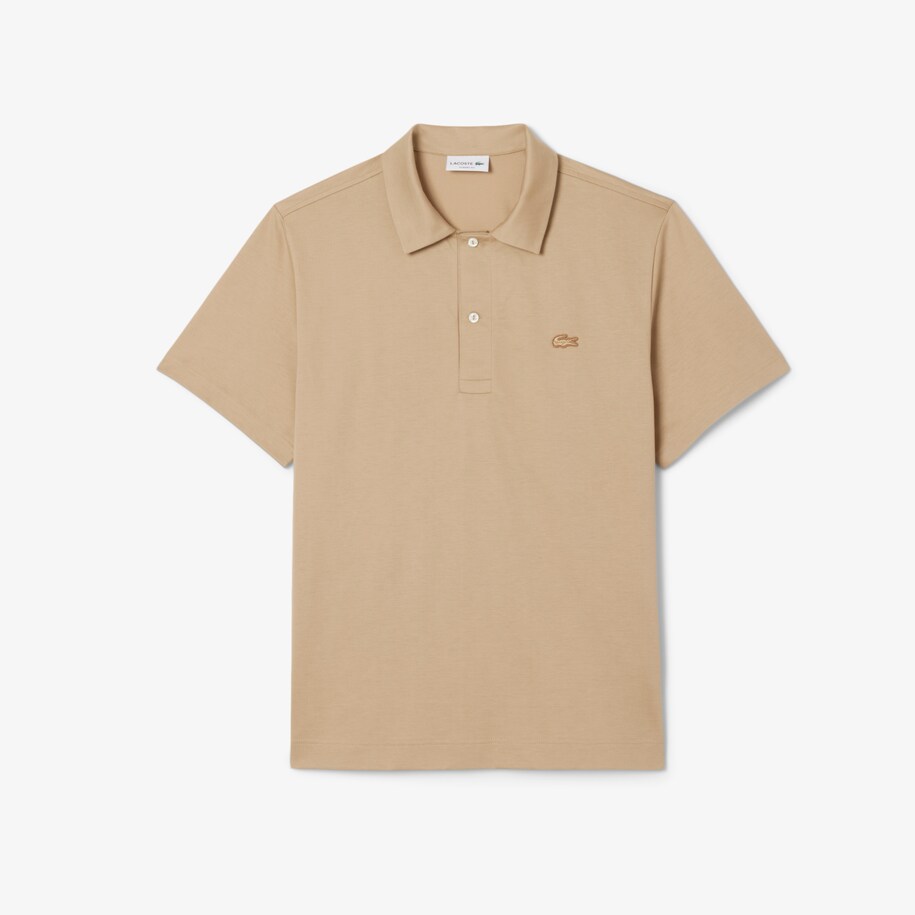 Paris Classic Fit Open Neck Embroidered Polo Shirt image number 3