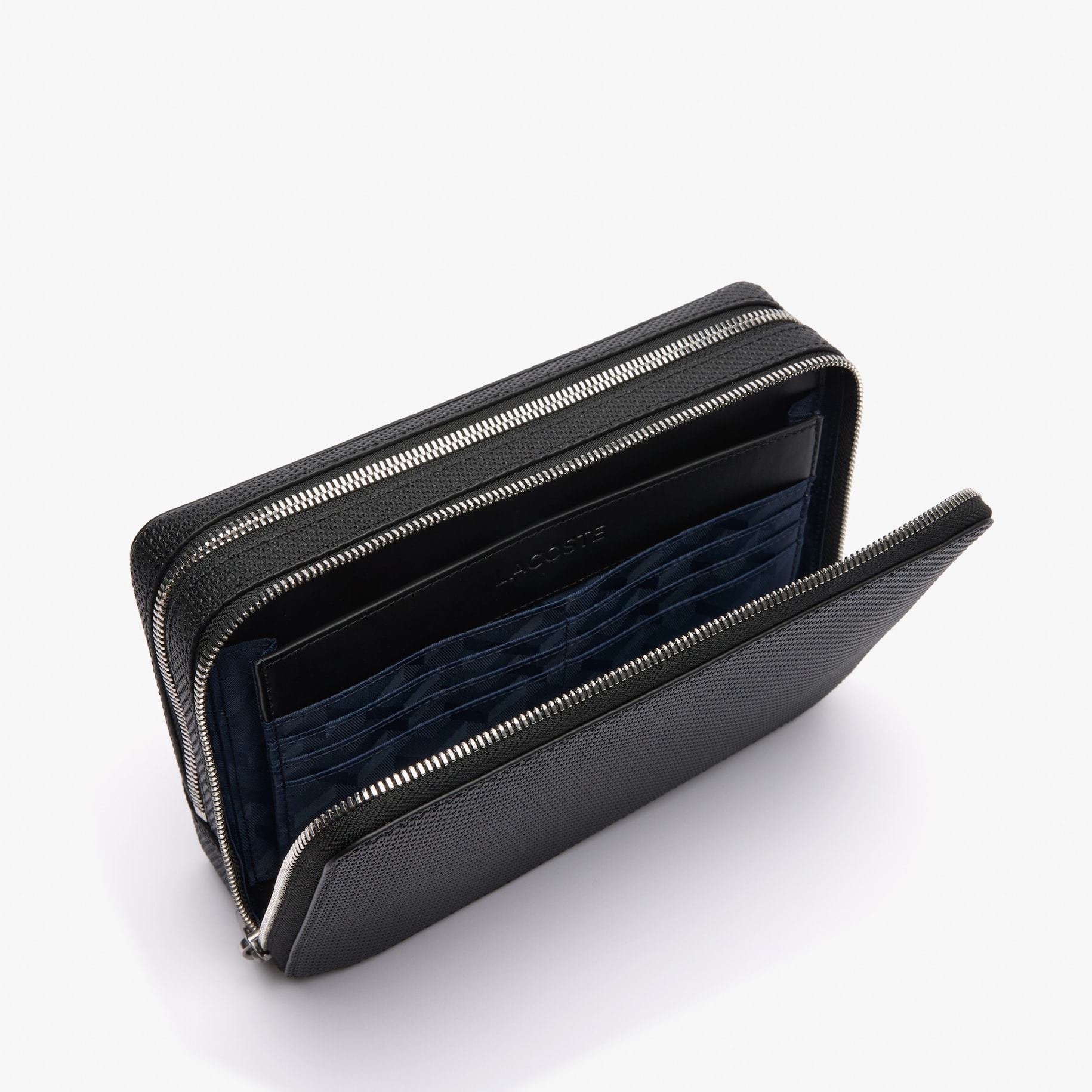 Chantaco Piqué Leather Zipped Pouch image number 4