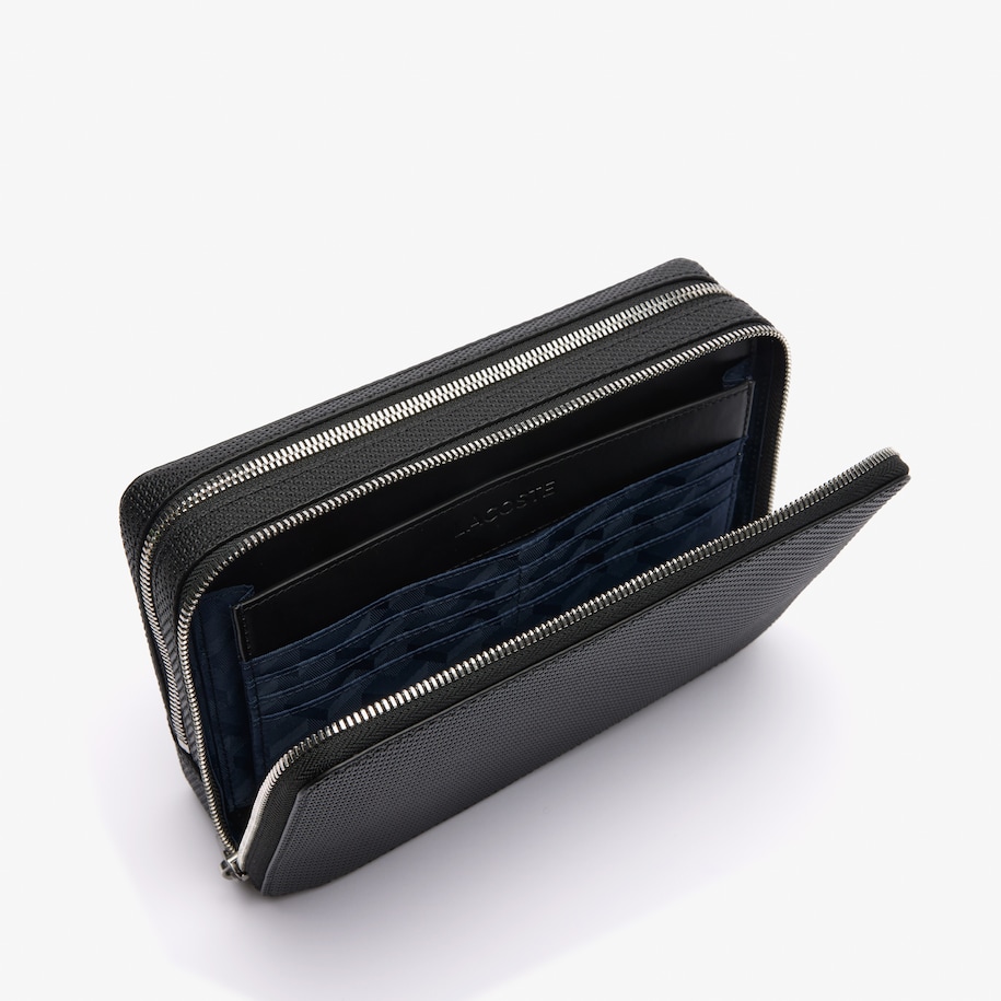 Chantaco Piqué Leather Zipped Pouch image number 4