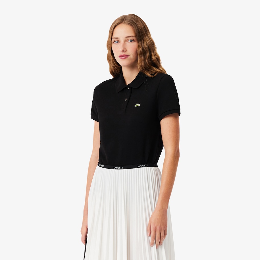 Women's Lacoste Regular Fit Soft Cotton Petit Piqué Polo Shirt image number 0