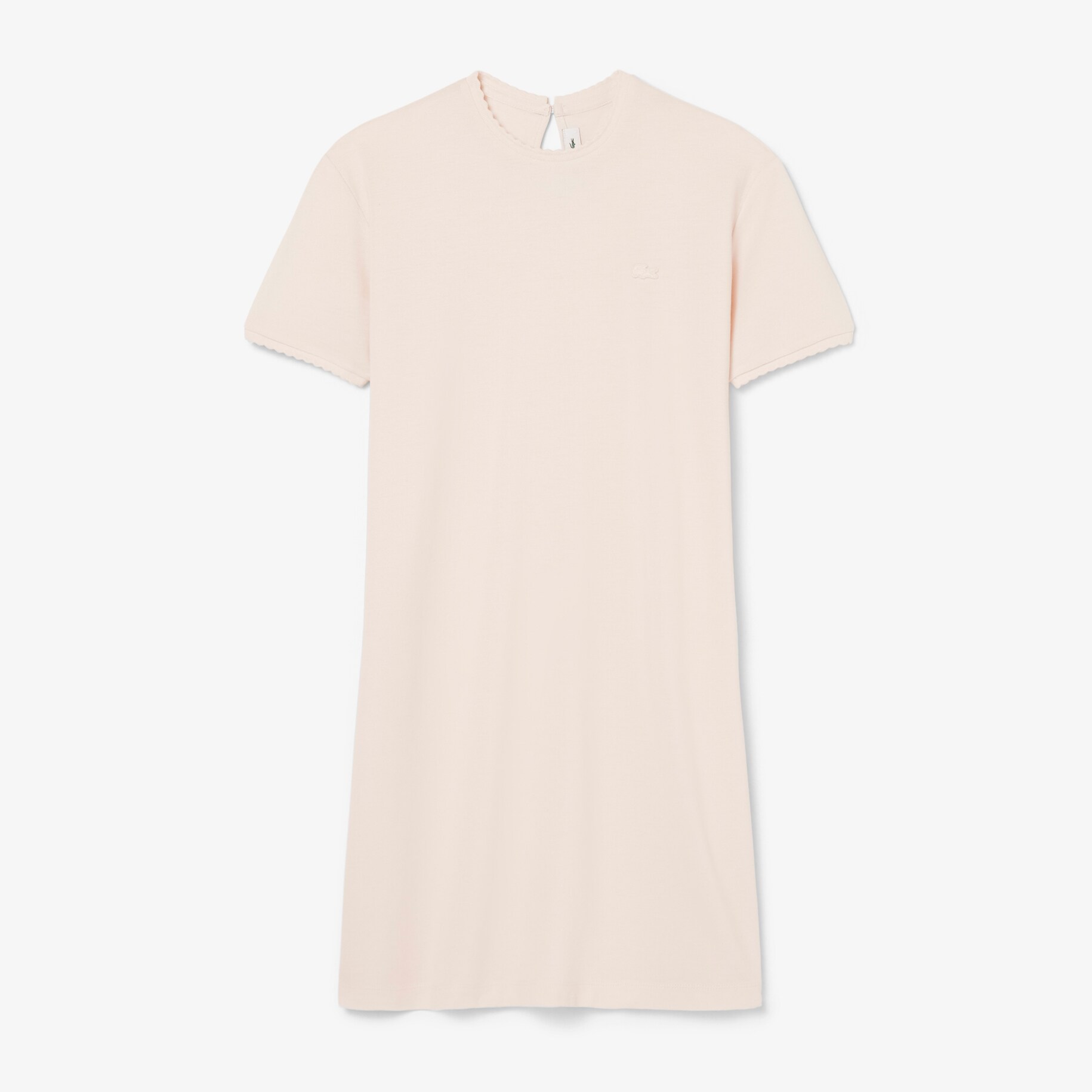 Fluid Scalloped Piqu&eacute; Dress image number 3