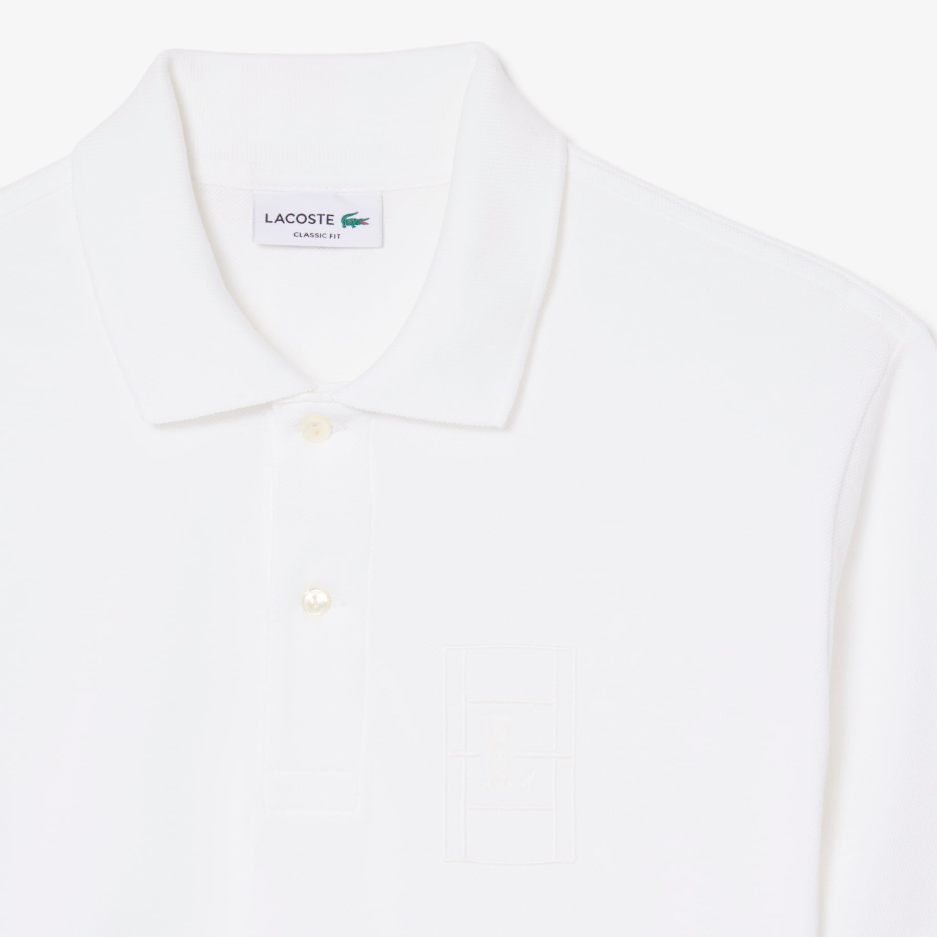 Classic Fit Embroidery Detail Petit Piqu&eacute; Polo Shirt image number 4