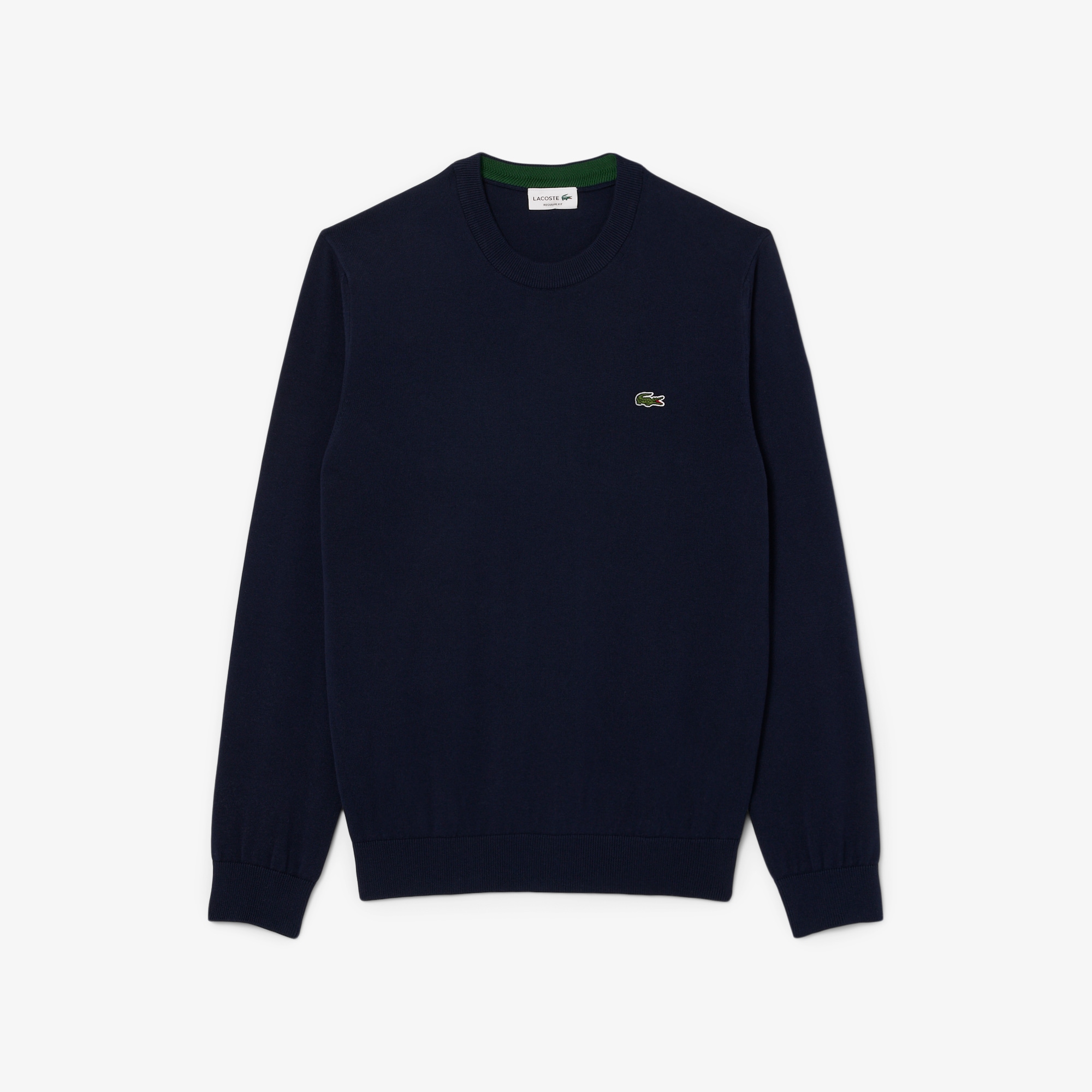 Crew Neck Cotton Sweater image number 3