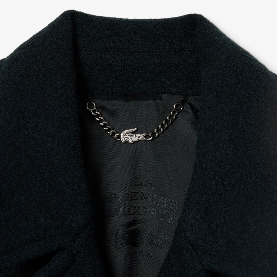 Runway Boiled Wool Coat image number 6