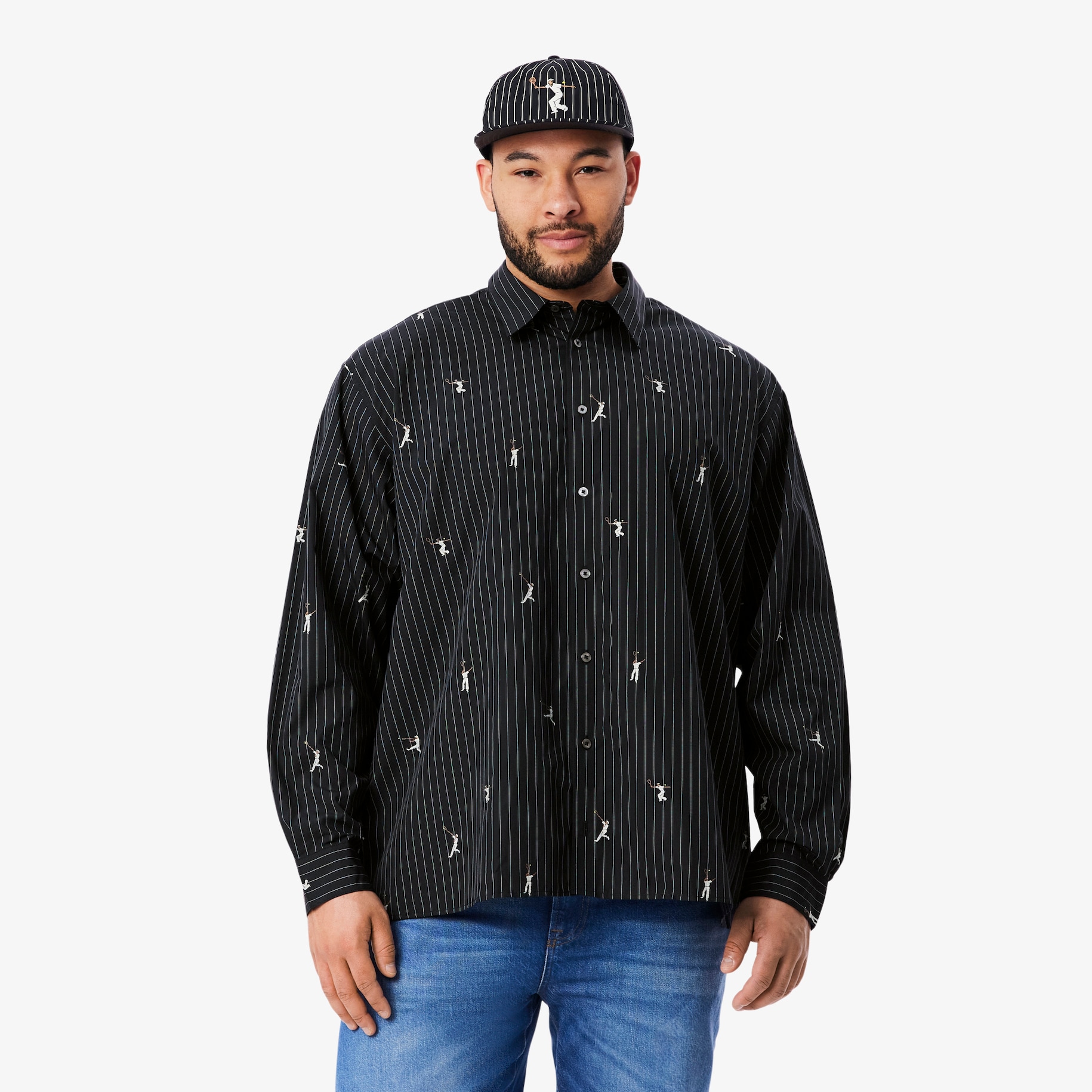 Relaxed Fit Embroidered Cotton Shirt image number 7