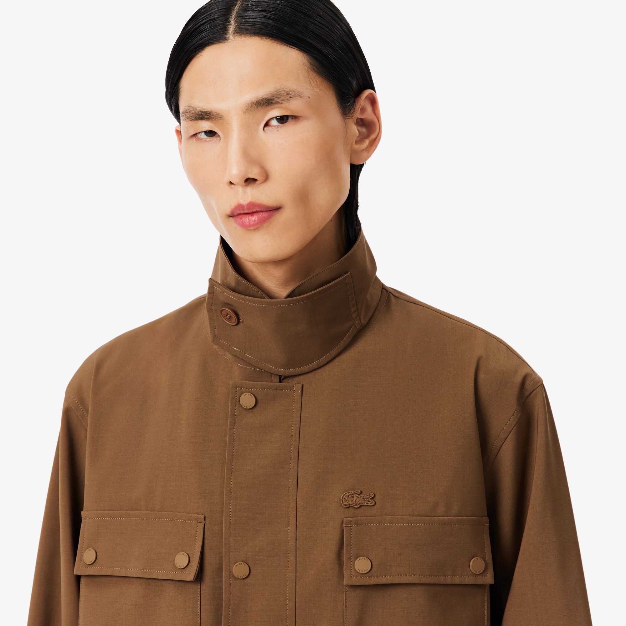 Runway Regular Fit Wool Blend Shirt image number 1