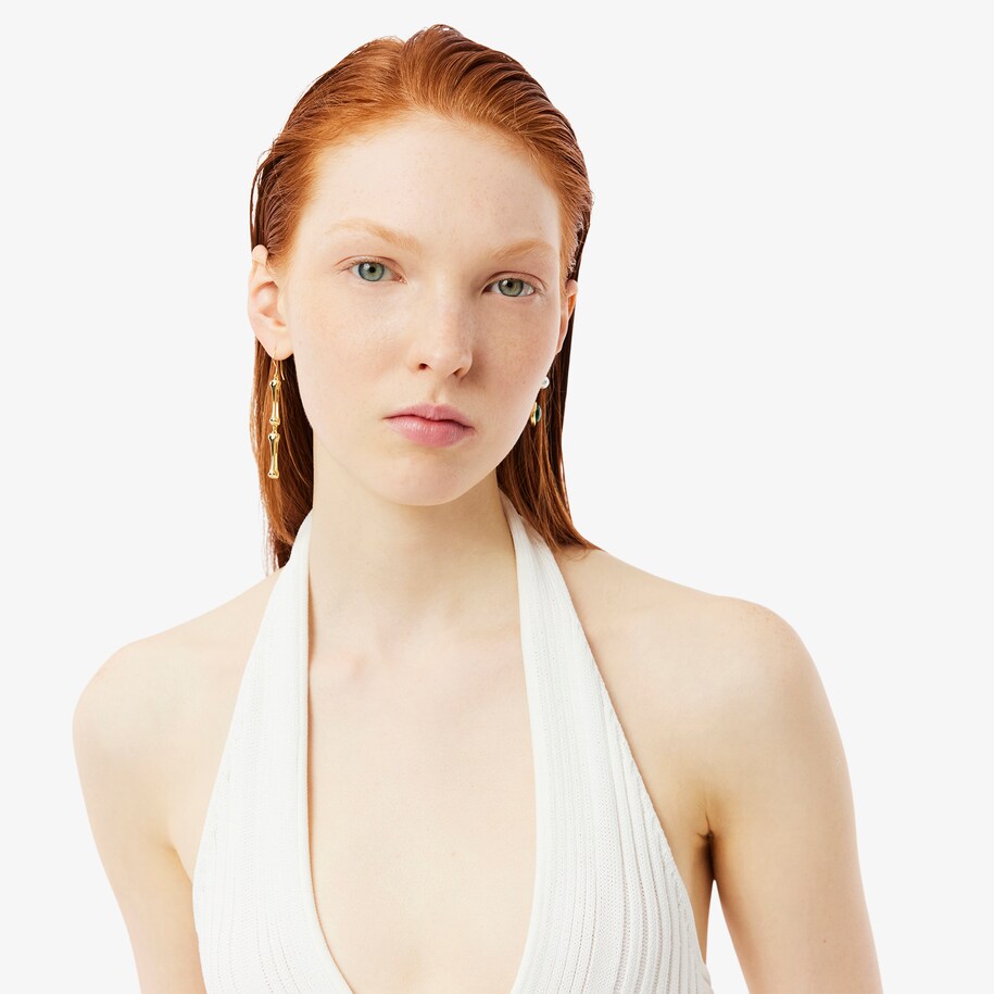 Runway Ribbed Pleated Dress image number 1