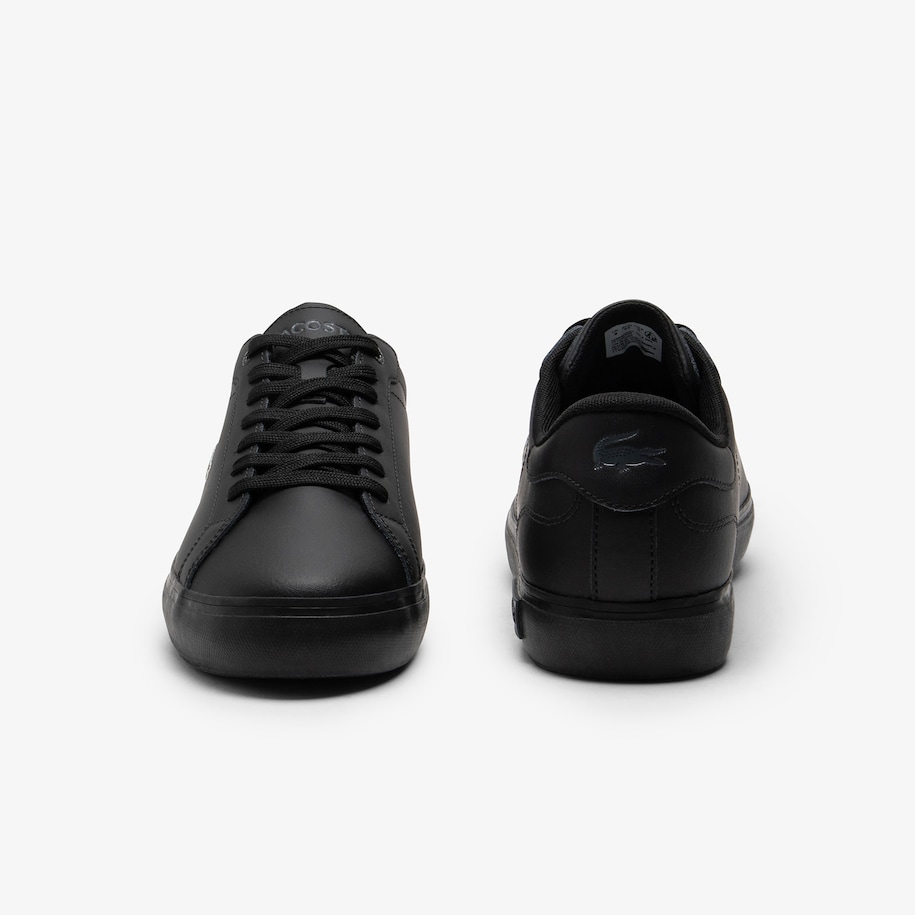 Men's Powercourt Leather Sneakers image number 4